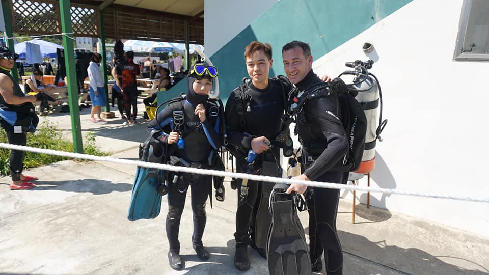 Kala and Valentin’s Scuba Diving Course During COVID